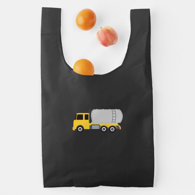 Tanker Truck Transportation Trucks Reusable Bag (Insitu)