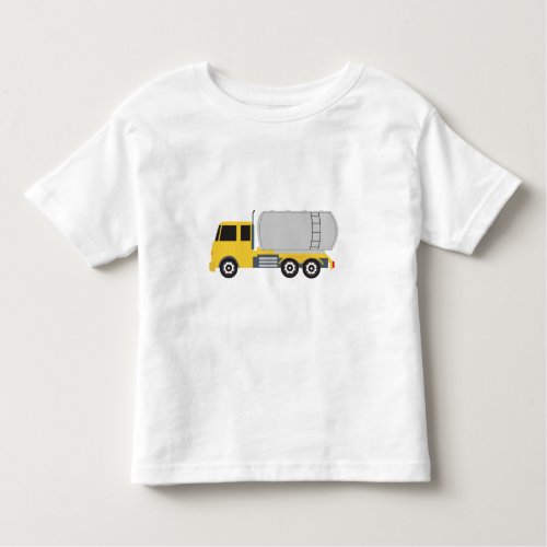 Tanker Truck Transportation Trucks Toddler T_shirt