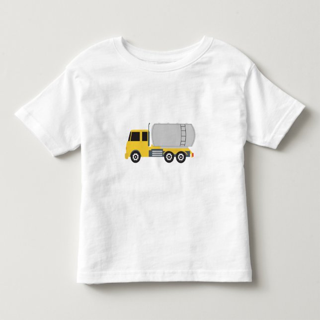 Tanker Truck Transportation Trucks Toddler T-shirt (Front)