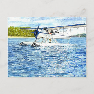 'Tanking Up' Postcard