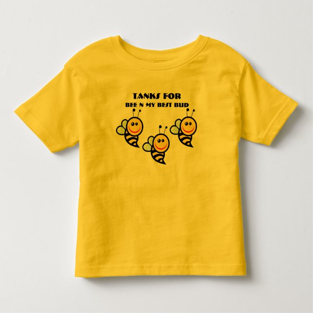 Tanks, Best  Friend - Toddler T-shirt (Front)