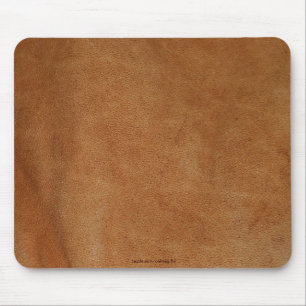 Tanned Leather-look Texture-effect Rustic Mousepad