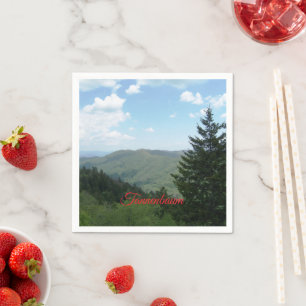 Tannenbaum Mountain Christmas Napkins