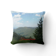 Tannenbaum Mountain Christmas Pillow