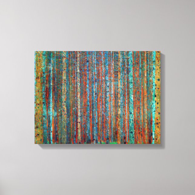 Tannenwald Gustav Klimt Canvas Print (Front)