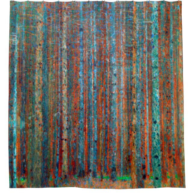 Tannenwald Gustav Klimt Shower Curtain (Front)
