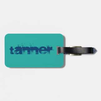 Tanner Name Tag for Luggage Tag