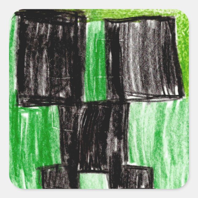 Tanner: Square Sticker (Front)