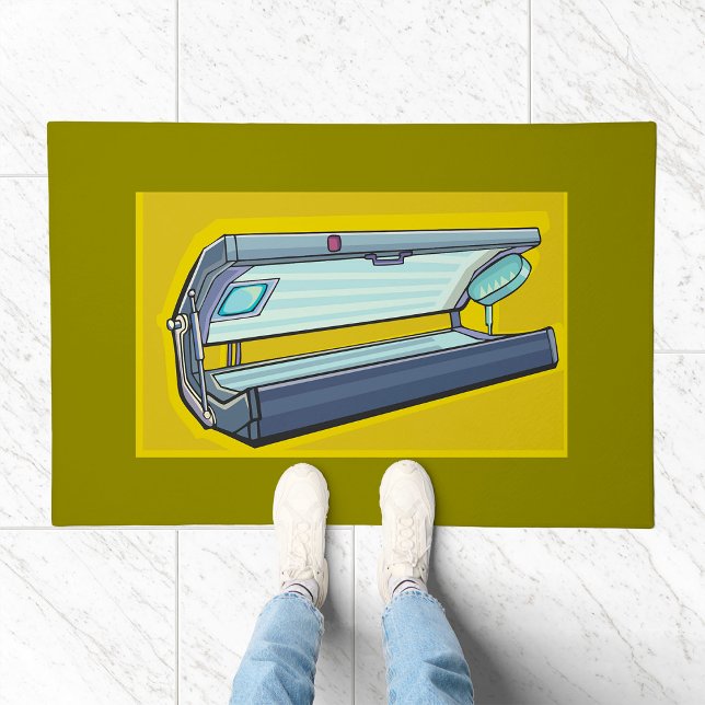 Tanning Bed Retro Spa Doormat (Creator Uploaded)