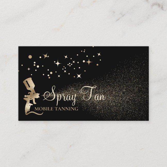 Tanning Business Card
