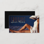 Tanning, Salon, Beauty, Cosmetology Business Card (Front/Back)
