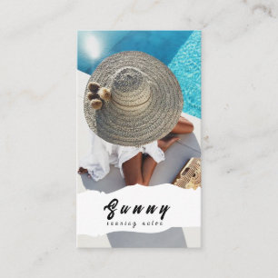 Tanning Salon Business Card