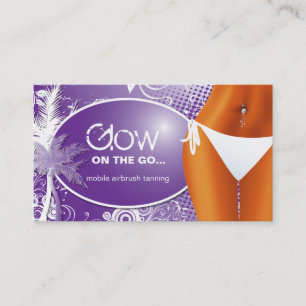 Tanning Salon Business Card