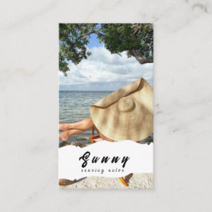 Tanning Salon Business Card