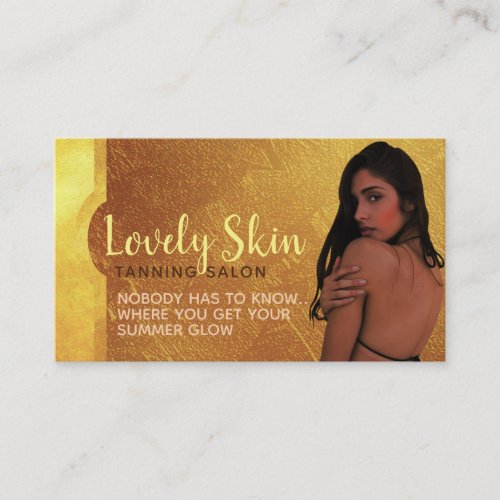 Tanning Salon Slogans Business Cards