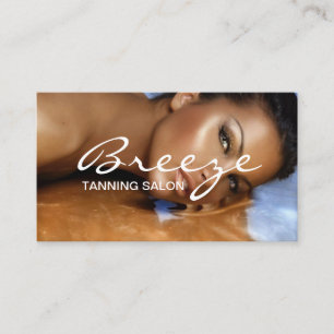 Tanning Salon Spa Business Card