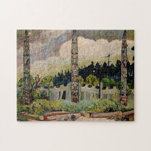 Tanoo QCI 1913 by Emily Carr Jigsaw Puzzle