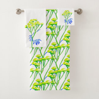 Tansy on a Bathroom Towel Set 