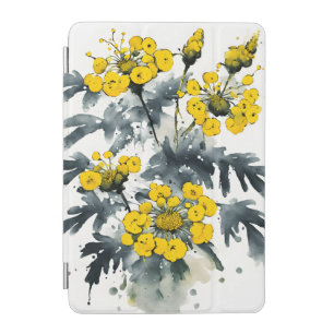Tansy - Watercolor flowers iPad Mini Cover