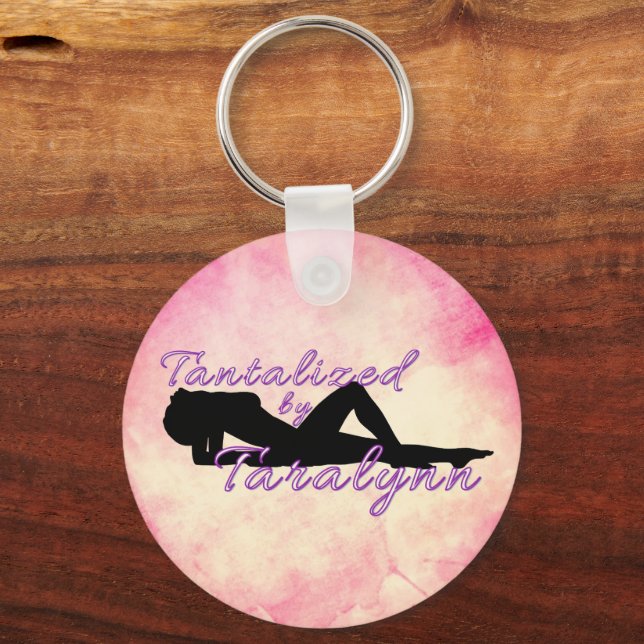 Tantalized by Taralynn keychain (Front)
