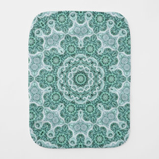 tantalizing in teal burp cloth