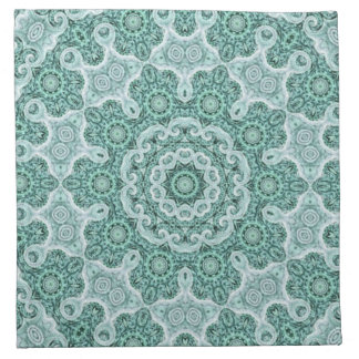 Tantalizing in teal cloth napkin