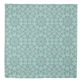 Tantalizing in teal duvet cover