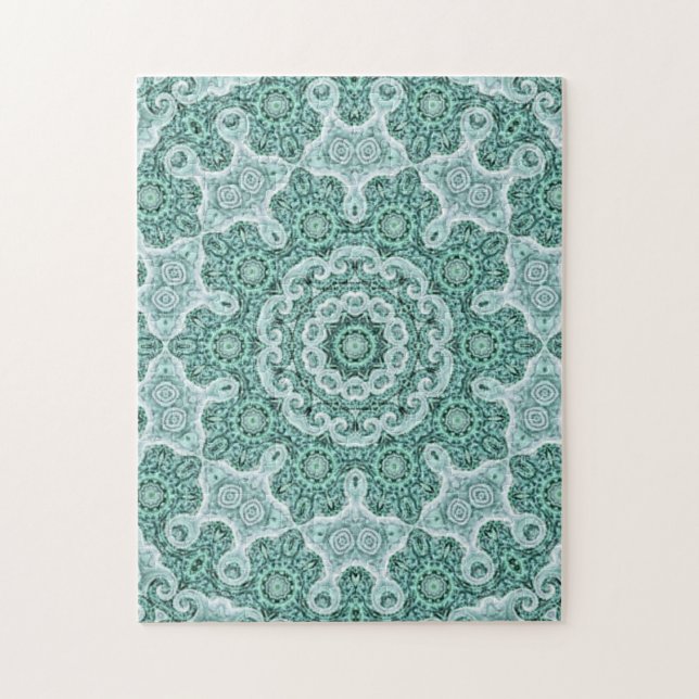 tantalizing in teal jigsaw puzzle (Vertical)