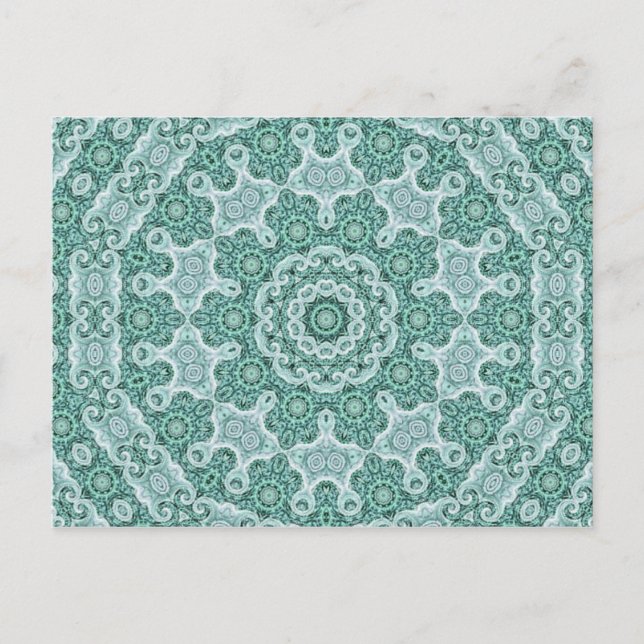 Tantalizing in teal postcard (Front)