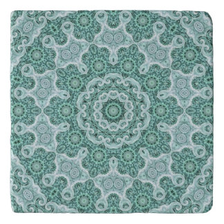 Tantalizing in teal trivet