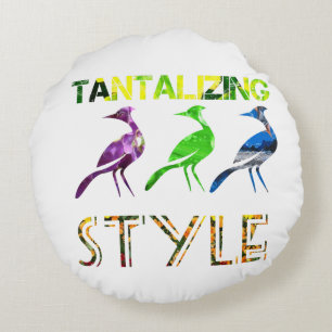 tantalizing style round pillow