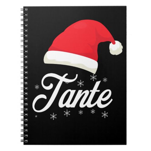 Tante Weihnachtsmann Mtze Xmas Schnee Weihnachten Notebook