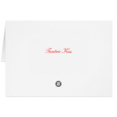 Tantric Kiss Cards (Back Horizontal)