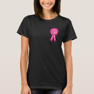 Tantrum Fit Pink Award Ribbon T-Shirt