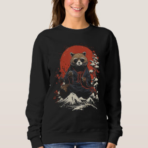 Tanuki Japanese Art Raccoon Dog Japan Gift Sweatshirt
