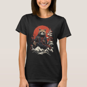 Tanuki Japanese Art Raccoon Dog Japan Gift T-Shirt