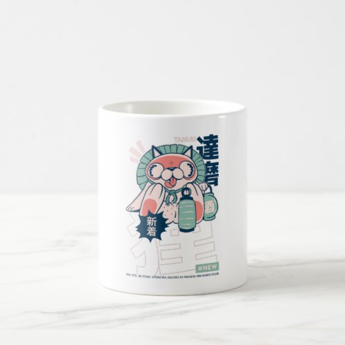 TANUKI Japanese YOKAI Coffee Mug