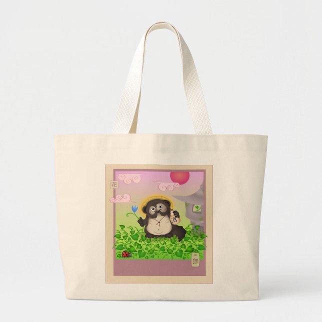 Tanuki Tote Bag (Front)