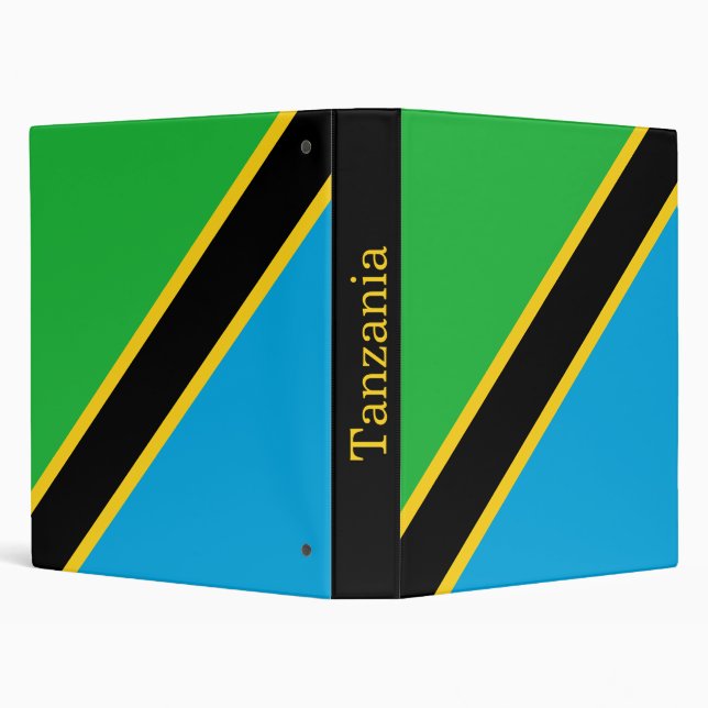 Tanzania 3 Ring Binder (Background)