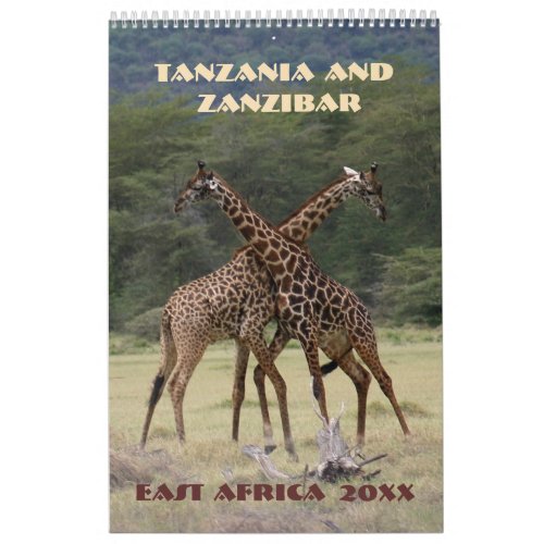 Tanzania and Zanzibar Calendar
