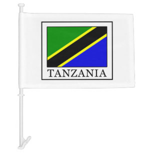 Tanzania Car Flag