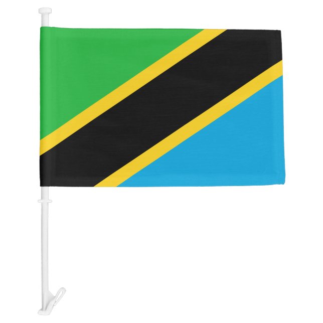 Tanzania Car Flag (Front)