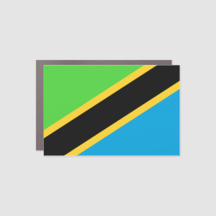 Tanzania Car Magnet