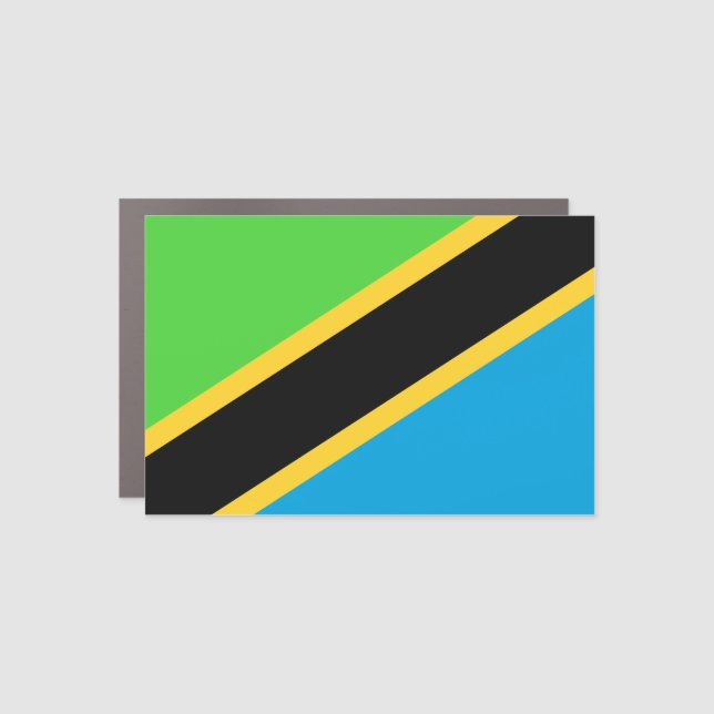 Tanzania Car Magnet (Front)