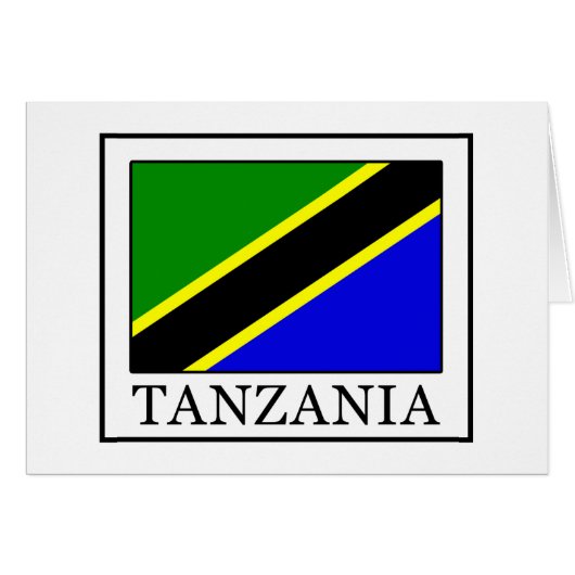 Tanzania Cards (Front Horizontal)