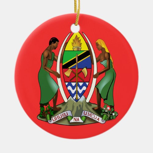 TANZANIA CHRISTMAS ORNAMENT