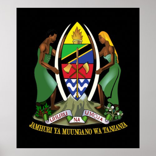 Tanzania COA Poster