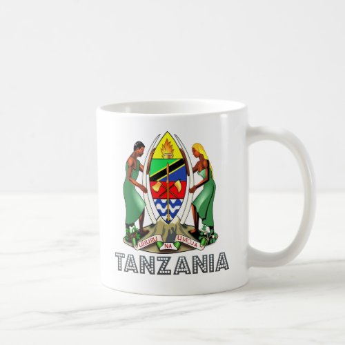 Tanzania Coat of Arms Coffee Mug