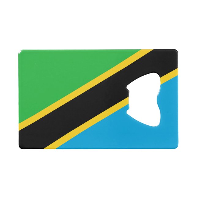 Tanzania Credit Card Bottle Opener (Front (Horizontal))