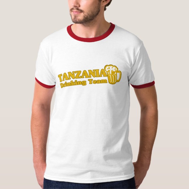 Tanzania Drinking Team T-Shirt (Front)